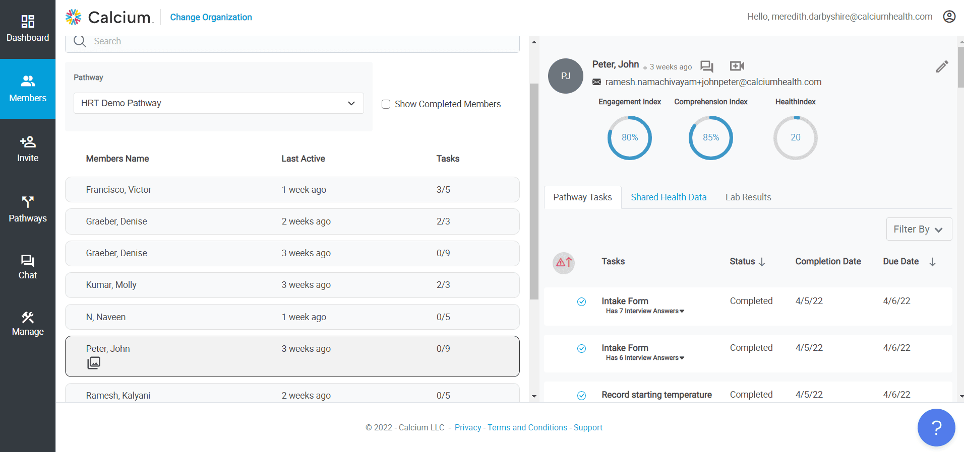 core provider member preview