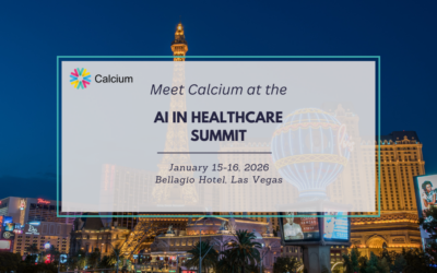 Learn About Calcium’s AI-Driven Digital Health Platform at the 2026 AI in Healthcare Summit